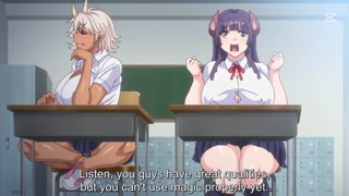 Hey succubus, show me your big ass and tits in this hentai scene?