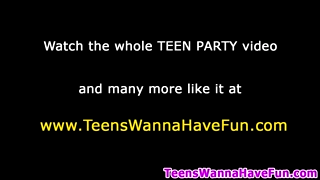 amateur slut gets pounded at the party