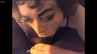 kenyan slut deepthroats interracial cock in hotel room