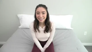 Half-Indian teen 18+ tempts with rimming before begging for rough creampie finish