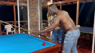 Intense Pool Bet Leads to Rough Fucking by Two Huge Cocks - Part 1