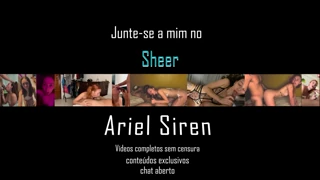Ariel bares her face for raw amateur anal pounding and orgasm