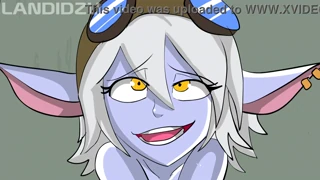 Yordles are having fun in the glory hole by Landidzu! 😏