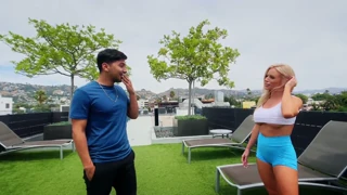 The Fit Blonde Milf Gets Fucked by Her Young Neighbor