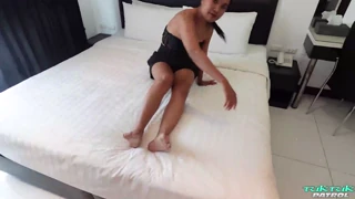 TukTukPatrol Pretty Thai Girl Takes Big Dick Deep