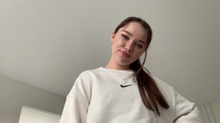 roommate cleans up then gets rough creampie pussy pounding!
