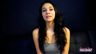 Sabrina Sucks Dick And Gets Banged In Doggy!