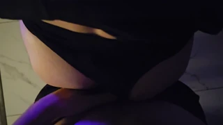 キッチンでセックスしながら止められないモーニング！