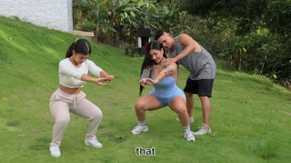 Workout turns into wild pounding with tattooed latina dilan clavijo's perfect ass part 1
