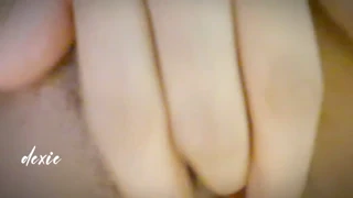 pinay chubby with massive tits fingers hairy pussy close up
