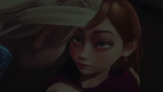 Futa Elsa fingerer og fucker Anna i denne Frozen-parodi