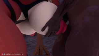 Maid Marian ing hentai furry animasi karo aksi creampie intens