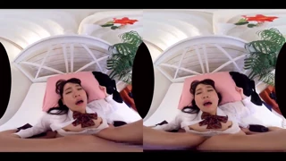 Meet Aoi Kururugi for VR creampie pounding in missionary cowgirl and doggy till overflowing