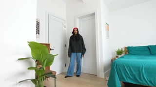 all natural big titty babe lets me cum on her tits - roxie sinner