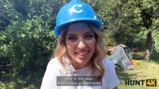 Hej Fanta Sie, nategni to starejšo lovača na prostem za plačilo?