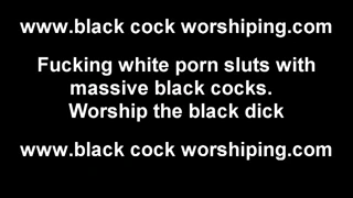 Žena přiznává touhu po černých chlapech v hardcore BDSM relaci