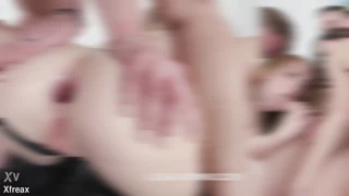 Kira Thorn and Victoria J Crave Double Anal DAP Gapes TP Creampie Swallow