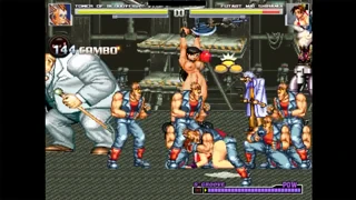 mai shiranui endures endless gangbang doggystyle creampies in hentai mugen orgy