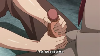 Ny Succubus Hentai suger pinne for å stille sult, del en