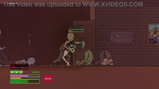 Captivity hentai gameplay – wet pussy creampie in group sex?
