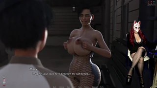 Golden Boy Ep 28 Shower Scene with Busty MILF