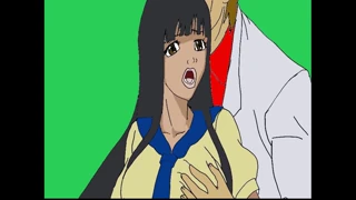 Insegnante scienze straniera incontra studentessa africana uniforme hentai