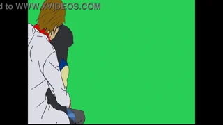 Guro sa Science na dayuhan nakipag-sex sa mapuputi na African student sa uniform hentai