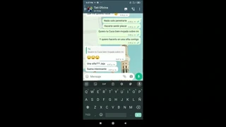 whatsapp chat with tati gets wild 🔥 we fuck hard in the office 🍑💦