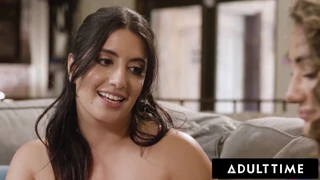 "arabelle raphael and sarah arabic devour each other's hairy pussies in 69 scissor"