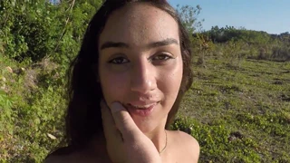 Petite 18+ Overwhelmed by Monster Cock Fuck in Swamp