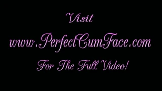 Ung euro-babes spennende runke til rotete facial-sprut på små pupper