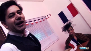 هل هؤلاء الفتيات الفرنسيات الثلاث الجذابات جاهزات للتعامل مع قضبان كبيرة معًا؟