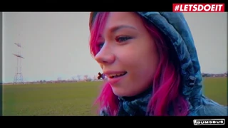 letsdoeit - russian cute teen 18+ faces extreme hardcore public fucking by huge bbc guy - kira roller