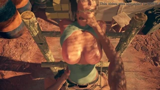 pov fuck lara and sheva in a hardcore threesome with big tits bouncing
