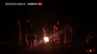 Dreadlock brunett deepthroat och knull i Atacama-öknen publikt