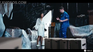 May Thai Freezefick Fetisch mit Pinay Zeitstopp und Bauarbeiter