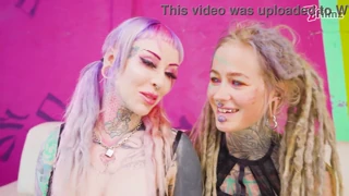 anuskatzz the anal queen uses big dick to welcome australian tattooed skinny anal slut