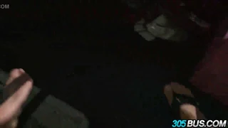 Veronica Rodriguez Overcome with Excitement Taking Cocks on the 305 Bus