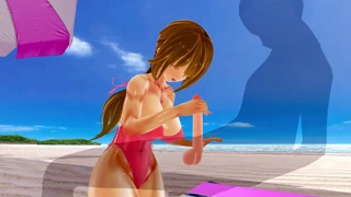 Saya Obses Dengan Hentai 3D Ass Besar & Tits Dalam Swimsuit