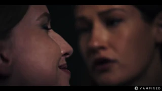 Oh hayır, lezbiyen vampir avcıları açgözlü succubus tarafından lezdom zihin kontrolü köle teslimiyeti için tuzağa düştü!