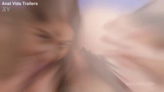 Moona Snake vs Lena Moon: dublu anal fisting DAP găuri ATOGM umplere înghițire