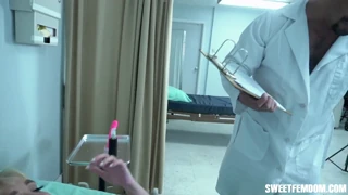 doctor, did that muscle femdom just peg your ass in shiny pantyhose at sweetfemdom?