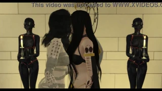 milf goddess screams fuck our big asses in threesome horror bang