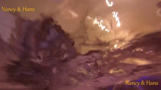 Steamy Hot Tub Sex with Latina Milf Nancy and Hans Recorded Underwater on GoPro