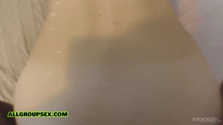 Skinny 18-Year-Old Princess Alice in First Anal Threesome