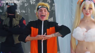 i'm obsessed with purplebitch's dp on those naruto cosplay babes
