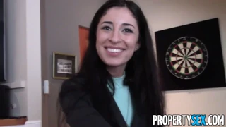 PropertySex 부동산 에이전트 POV 섹스 야한 본성 폭발