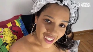 Boss! Pound My Maid Ass Hard to Earn That Raise!