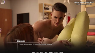 Nedolžna devica sošolka z popolnim telesom škripi od drkanja pičke v 3D hentai