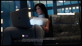 Lara Croft Takes Monster Cock with Anal Fingering Orgasm in Huge Ass from Croft Game #05